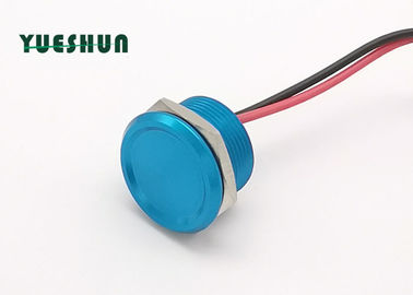 Blauwe Shell Piezo Push Button Switch-Aanrakings Op/weg met Ce RoHS Certication