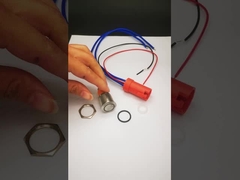 20A de grote huidige schakelaar van de roestvrij staaldrukknop van ip67 Mariene 316